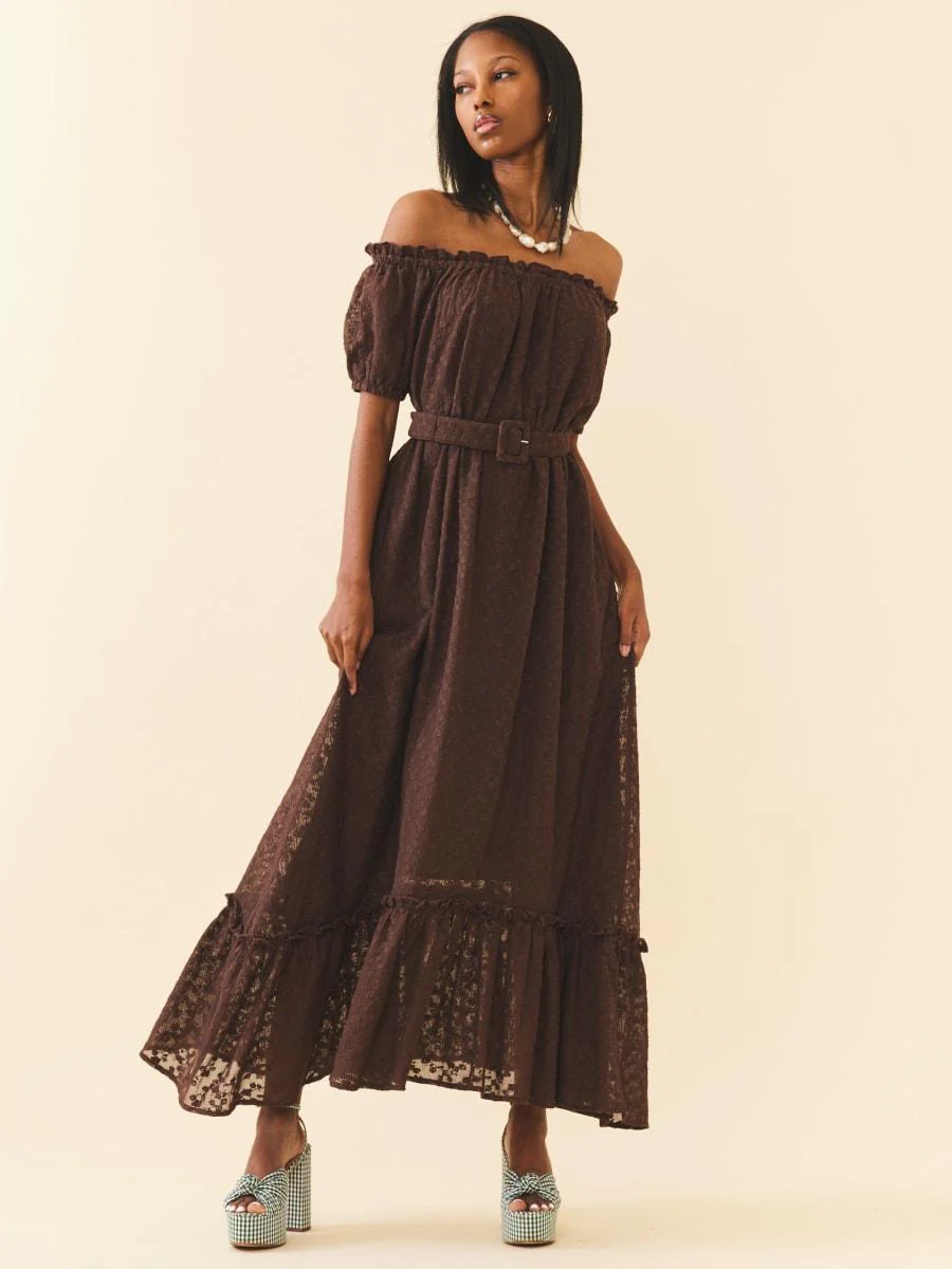 Luna Dress - Chocolate Martini - Image 5