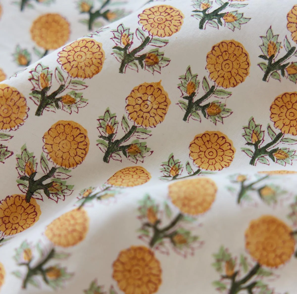 Rosie Midi Dress Nightgown - Ochre/Dahlia - Image 5