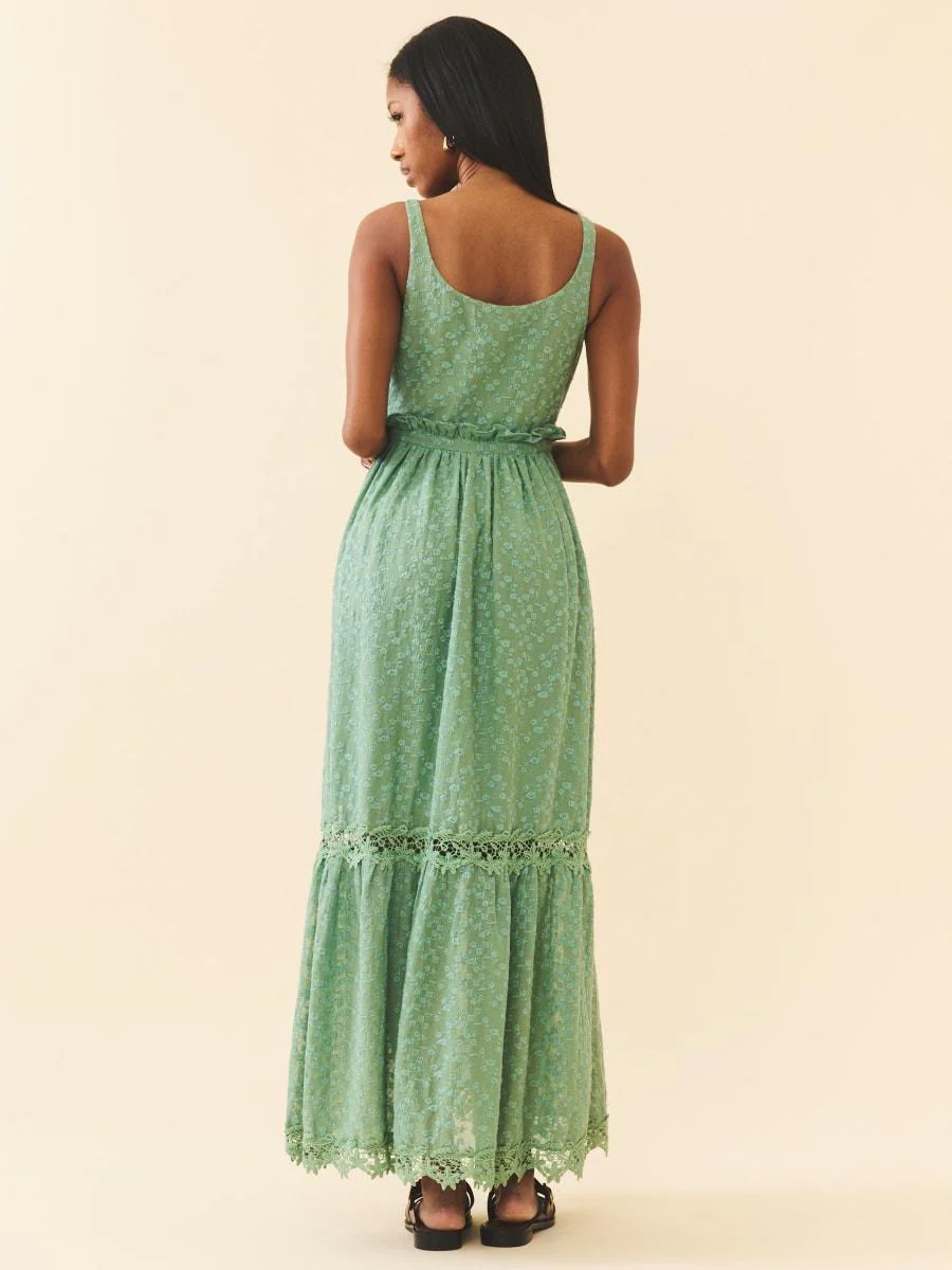 Valeria Dress - Bermuda Green - Image 3